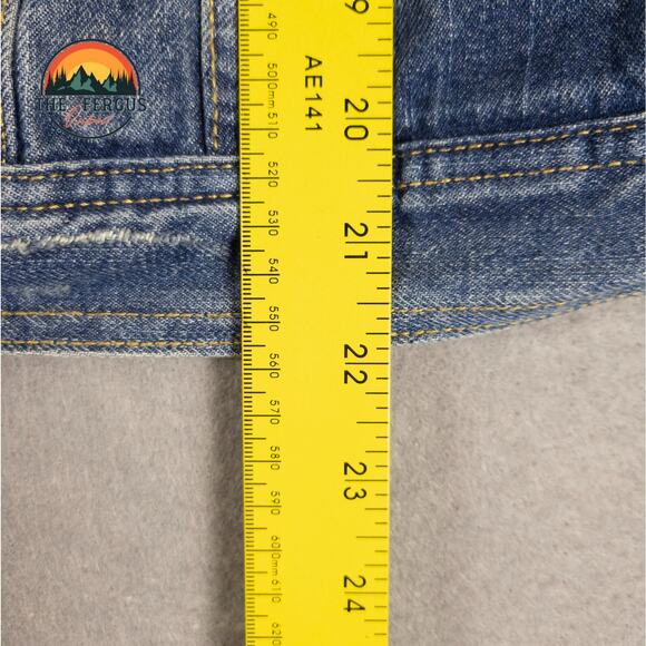 Mossimo Supply Co. Denim Vest Jacket Blue Pockets Women's Large - Picture 5 of 8